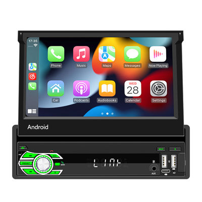 Creatall All-in-One 7 ιντσών Android Auto GPS Navigation Αναδιπλούμενη Οθόνη HD Rearview Wireless CarPlay για Αυτοκίνητα