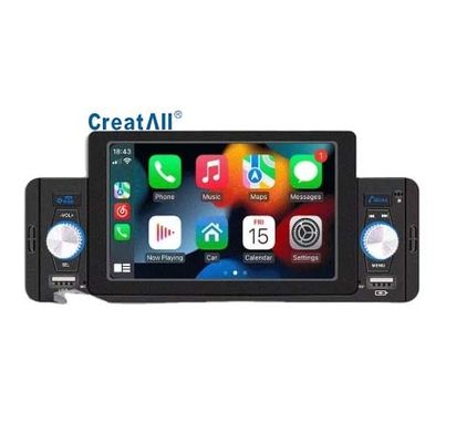 Creatall 5 ιντσών Car MP5 Player για Bluetooth Κάμερα Οπισθοπορείας Ενσύρματο/Ασύρματο CarPlay Υποστηρίζει WAV MP3 APE Μορφές Ήχου USB