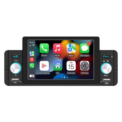 Creatall 5 ιντσών Car MP5 Player για Bluetooth Κάμερα Οπισθοπορείας Ενσύρματο/Ασύρματο CarPlay Υποστηρίζει WAV MP3 APE Μορφές Ήχου USB