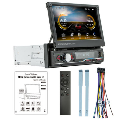 Creatall 7 ιντσών τηλεσκοπικό All-in-One CarPlay ραδιόφωνο με MP5 MP4 κάρτα slots για BT ασύρματο hands-free player