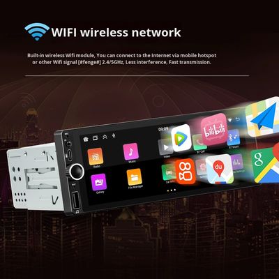 Creatall 6.86 ιντσών All-In-One Ασύρματο Dashboard Carplay Smart Android GPS Navigation HD Εικόνα Οπισθοπορείας για Bluetooth