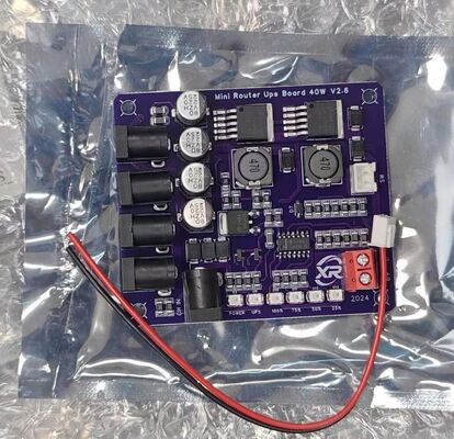 CA-403S Mini Router Τροφοδοτικό Αδιάλειπτης Λειτουργίας με Έξοδο 40W, Είσοδο Μπαταρίας 11.1V και Προστασία Βραχυκυκλώματος