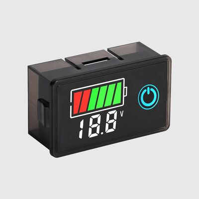 JX-4829 Dual-USB & Type-C Quick-Charge Power Meter with Voltage Display