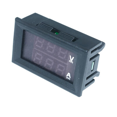 DC 0-100V LED Digital Display Meter Dual Display Voltage & Current 1A 10A 50A 100A Voltmeter 0.56 Inch 0.28inch LED Displays