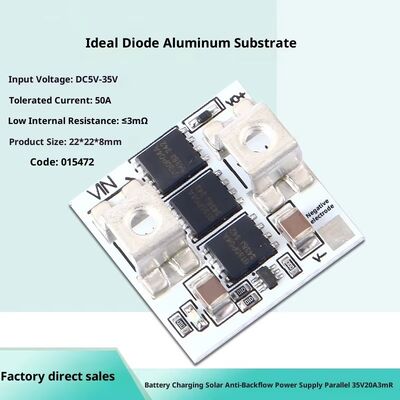 DC High-Current Diode Solar Cell Charging Anti-Reverse-Flow Switch-mode Power Supply Module Wide Voltage 35V 30A
