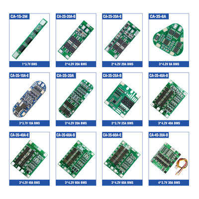 12.8V 20A BMS for Lifepo4 Battery 4S 4-In-One Battery Management System with Temperature Sensor PCB & PCBA Product