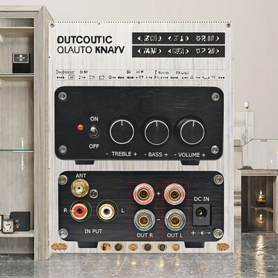 Green Audio 2.1 Stereo Digital Power Amplifier Home TPA3116 High Fidelity Class D with for Function