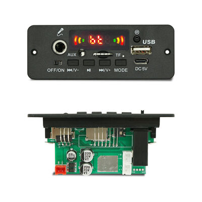 5.0 MP3 Decoder Board 2*40W DC 5V Amplifier Audio Player DIY MP3 Player Car FM Radio Module Portable Speaker Amplifier Power