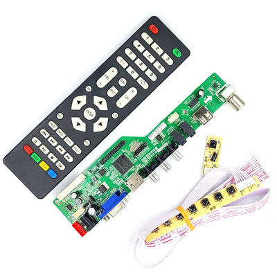 LCD TV Motherboard T.HU6710.03C Αντικατάσταση του παλιού T.HD8503.03C LCD TV Controller Driver Board
