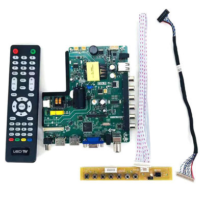 32 ιντσών FHD LED TV Mainboards Firmware 1920*1080 Inbult TP.V56.PB826 Για τηλεόραση LG