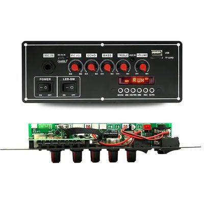 2x20W φωνητικός ηχογράφος 7.4V μπαταρία Bluetooth ενισχυτικό πλακέτο με αποκωδικοποιητή ήχου για ομιλητές τρολεϊ