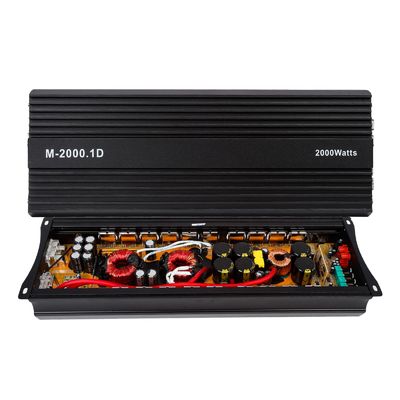 Ενισχυτής ισχύος αυτοκινήτου 12V 2000W υψηλής ισχύος 2000 Watt Mono Class D Subwoofer με Crossovers