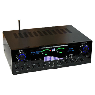AV-888BT 2800W Οικιακός Ενισχυτής Καραόκε Διπλού Δακτυλίου Νέο Μοντέλο 7.1 Channel Zone Tuning Υψηλής Ισχύος Μεταλλική Κατασκευή