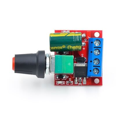 CA-555 Mini 5A PWM Max 90W DC Motor Speed Controller Module 3V-35V Control Switch LED Dimmer Motor Driver Boards Μονούλες